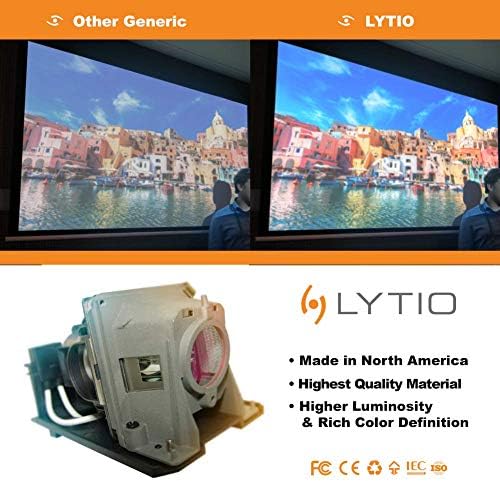 כלכלת Lytio עבור Toshiba TLPLV8 LAMP LAMP TLP-LV8