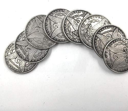 גילוף עמוק הקלה נוזל Wom ארצות הברית 骷髅 מטבעות מיקרו אוסף אוסף Collection Collection מטבע זיכרון