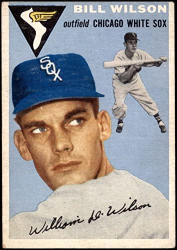 1954 Topps 222 ביל ווילסון שיקגו ווייט סוקס VG+ White Sox