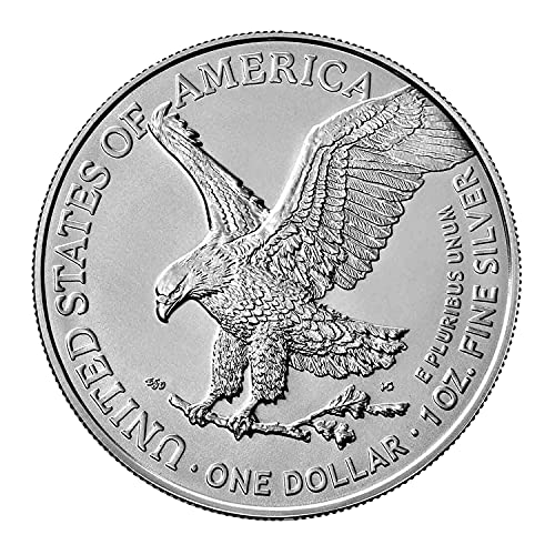 2021 American Silver Eagle - סוג 2 - שביתה ראשונה 1 $ MS -70 PCGs
