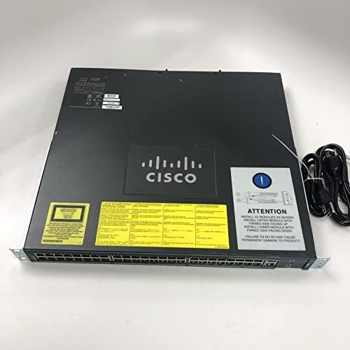 Cisco Catalyst 4900 Series 48 מתג יציאה, WS-C4948-10GE-E