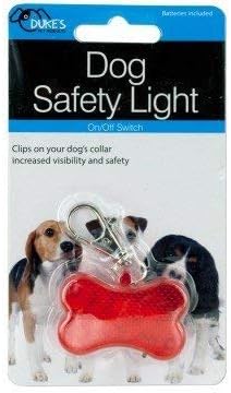 קליפ על אור בטיחות צווארון - חבילה של 2