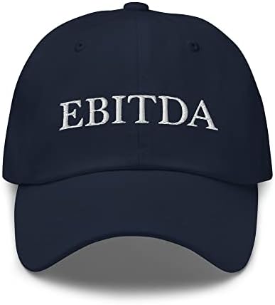 כובע EBITDA, כובע בייסבול רקום, מתנה עסקית, ביצועי עובדים, מתנת רוח, כובע תואר חשבונאי, כובע רוח