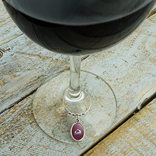 קולורדו מפולת לוגו יין זכוכית סגלגל קסם לשתות סמן