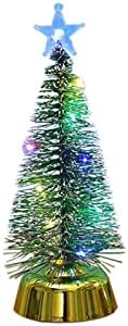 אמפופט שלג זוהר קישוט זוהר עץ מתנה עץ חג המולד זוהר לחג המולד צבעוני לחג המולד קישוט ותלייה