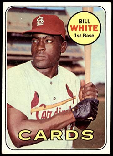 1969 Topps 588 Bill White St. Louis Cardinals VG Cardinals