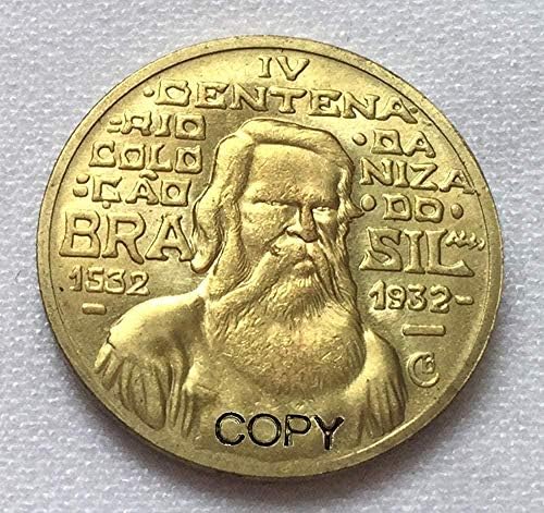 מטבע אתגר 1932 ברזיל 500 מטבעות RIE