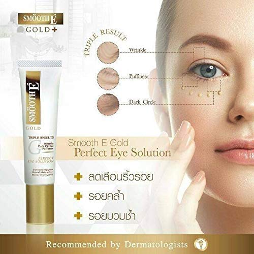 Mg Stream-E זהב פתרון עין מושלם 15 מל-עיקרי-עגולים-עגולים מכיוון שהעור העדין סביב העיניים הוא העור הדק והשברירי ביותר על הפנים, לא מכיל בלוטות שמן