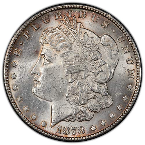 1978 S ארצות הברית של אמריקה Morgan Silver Dollar PCGS MS62 $ 1 פרטים משובחים מאוד