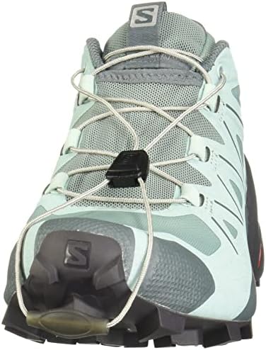 Salomon SpeedCross 5 נעלי ריצה של שבילים לנשים, טרליס/מזג אוויר סוער/פנטום, 9