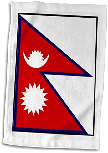 כפתורי דגל עולמי פלורן עולמי - תמונה של כפתור דגל נפאל - מגבות