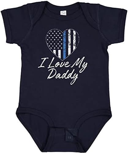 קצין משטרה דיו אבא אכיפת החוק תינוק בגד גוף