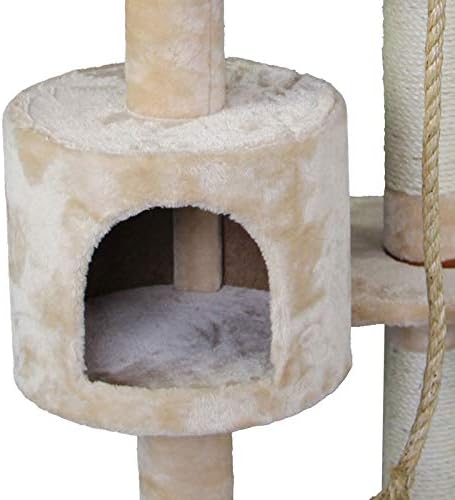 מולו חתול עצי חתול עץ, קטיפה טבעי סיסל חתול עץ מגדל חתול טיפוס מסגרת ללבוש עמיד שריטה עמיד עמיד חתול מיטות