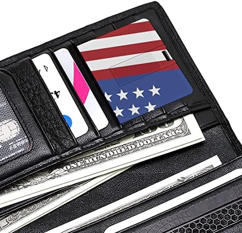 כרטיס דגל אמריקה USB 2.0 כונן הבזק 32 גרם/64 גרם דפוס מודפס מצחיק