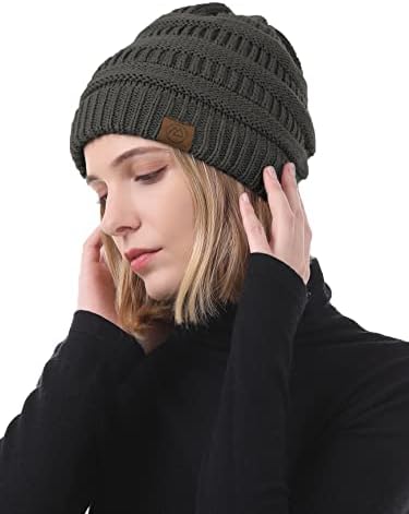 כובעי חורף של נשים נשים לנשים סאטן מרופד משי מרופדת כפה חמוד חמוד כובע סקי שלג סרוג חם וחורף