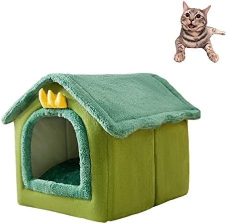 עצמי התחממות חתול מיטה-ירוק כלב מיטה לחיות מחמד בית-מחצלת כרית מיטת בית קטן כלב חתול מחמד בית אספקת